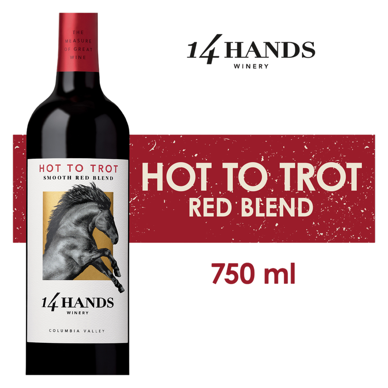 14 Hands Hot to Trot Red Blend 750ml