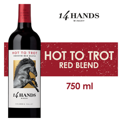14 Hands Hot to Trot Red Blend 750ml