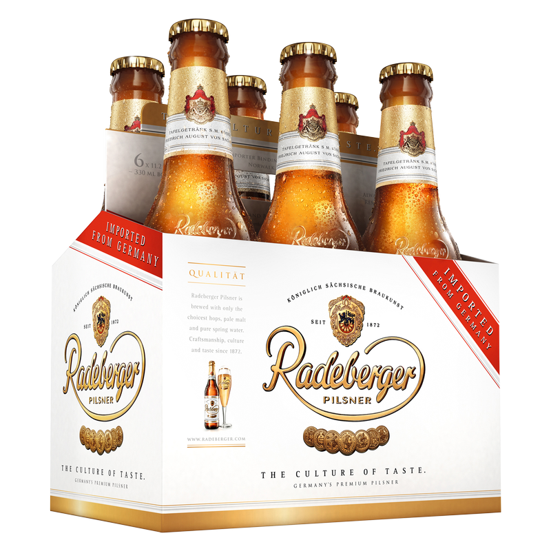 Radeberger Pilsner 6pk 12oz Btl