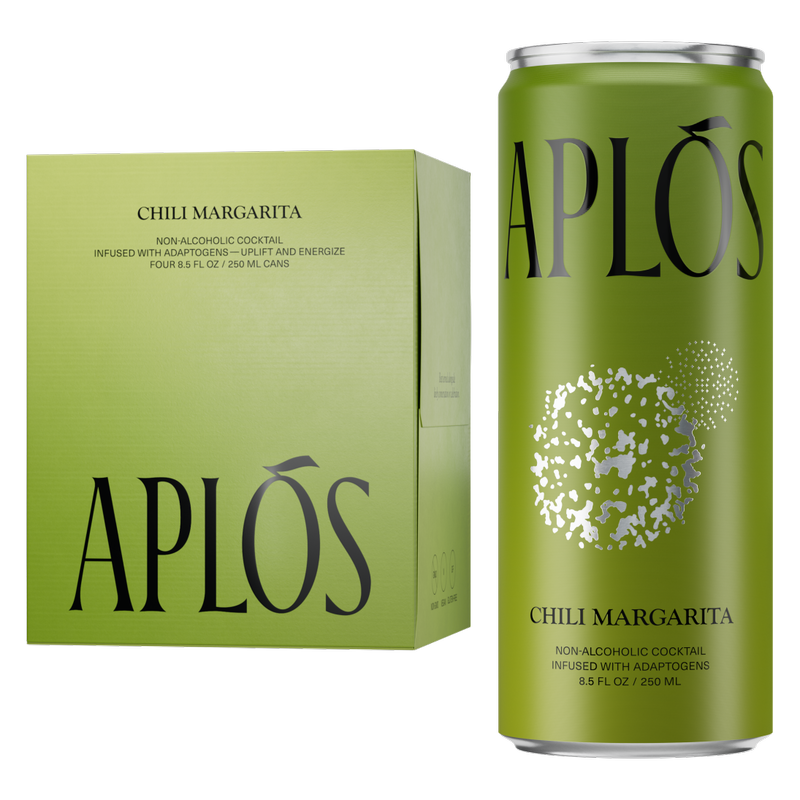 Aplós Chili Margarita Functional Non-Alc Cocktail 4pk 8.5oz Can