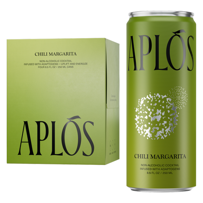 Aplós Chili Margarita Functional Non-Alc Cocktail 4pk 8.5oz Can