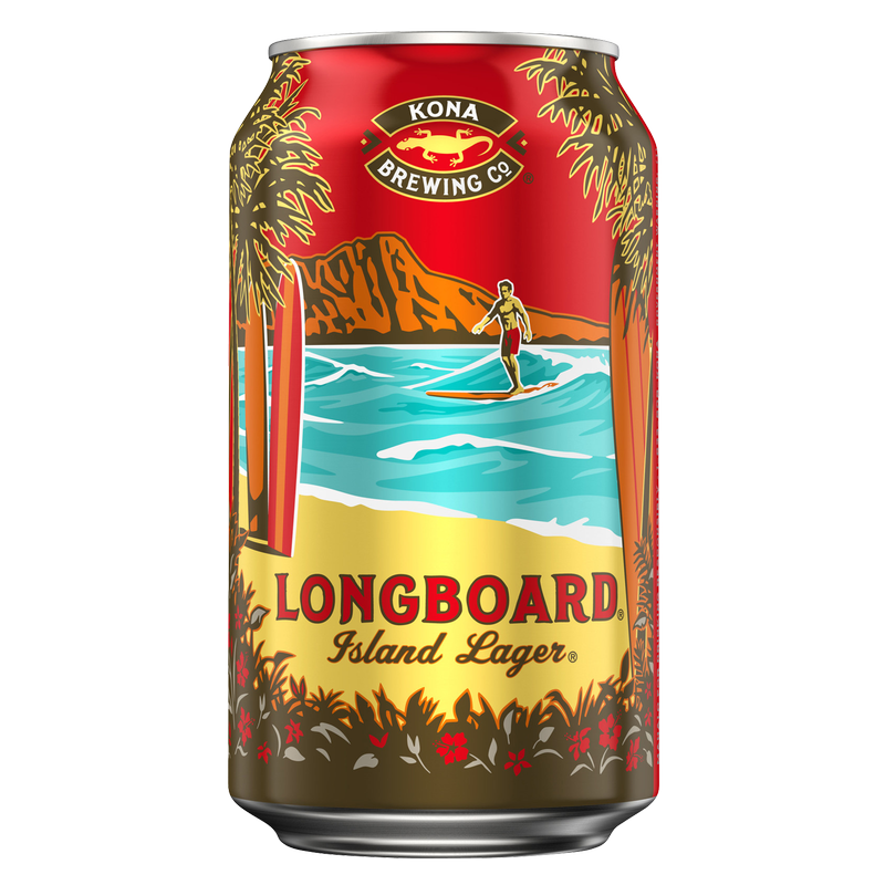 Kona Longboard Island Lager 18pk 12oz Can 4.6% ABV