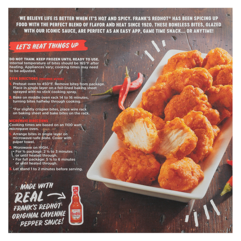 Frank's RedHot® Original Boneless Chicken Bites 15 oz