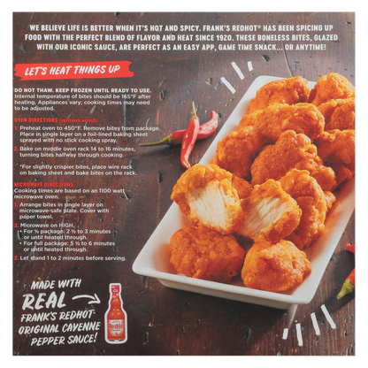 Frank's RedHot® Original Boneless Chicken Bites 15 oz