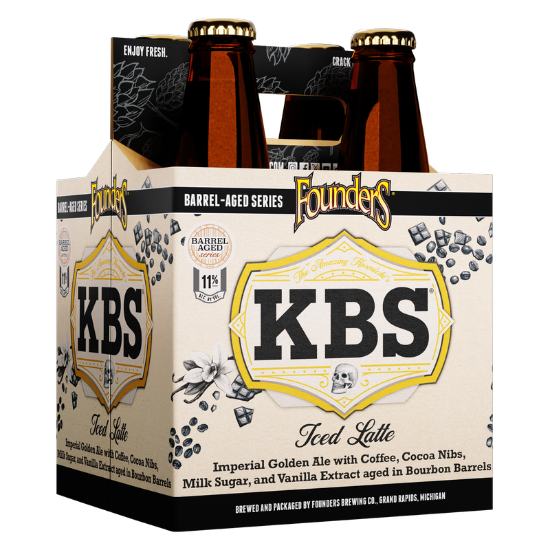 Founders Brewing Co. KBS Iced Latte (4PKB 12 OZ)