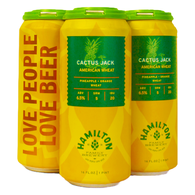 HAMILTON FAM CACTUS JACK 4PKC (4PKC 16 OZ)