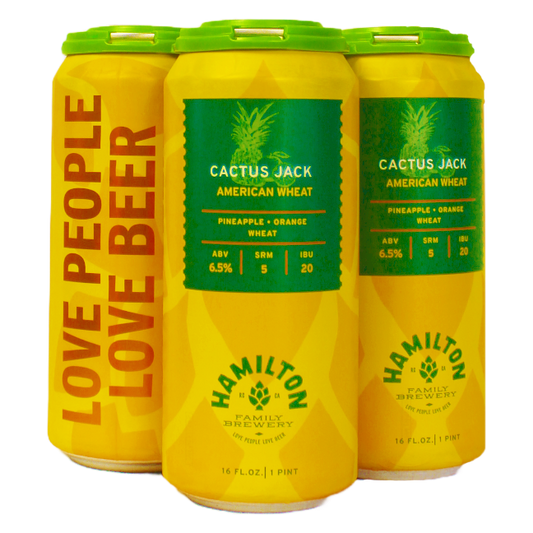 HAMILTON FAM CACTUS JACK 4PKC (4PKC 16 OZ)