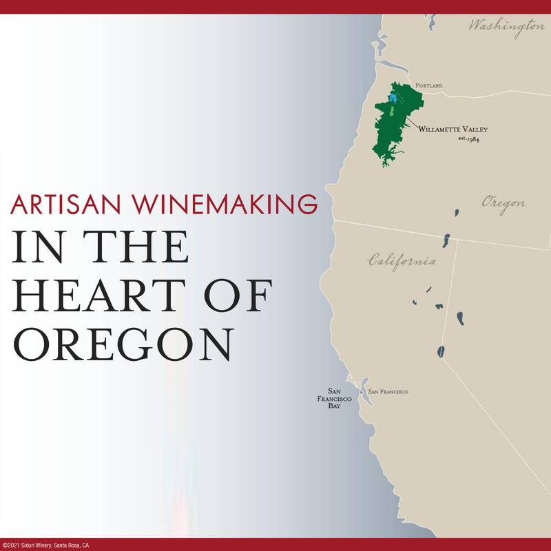 Siduri Willamette Valley Pinot Noir 750ml