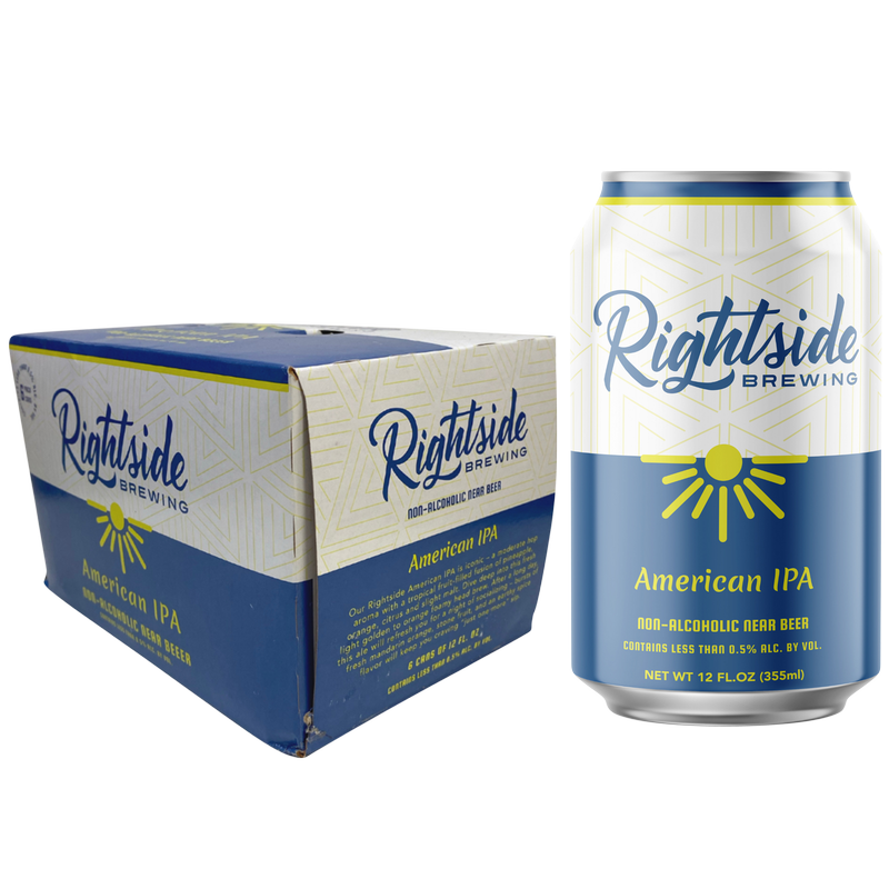 Rightside Brewing American IPA Non-Alcoholic 6pk 12oz