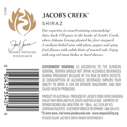 Jacob's Creek Shiraz 750ml