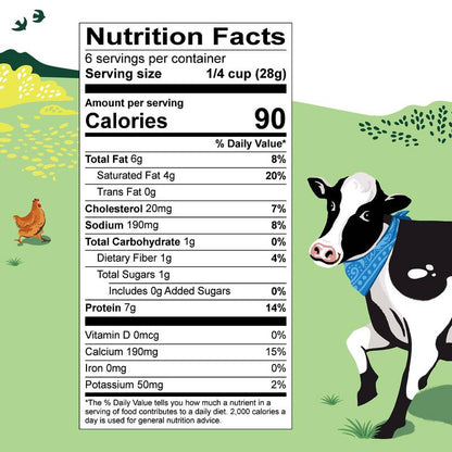 Organic Valley Mozzarella Finely Shredded Cheese - 6oz