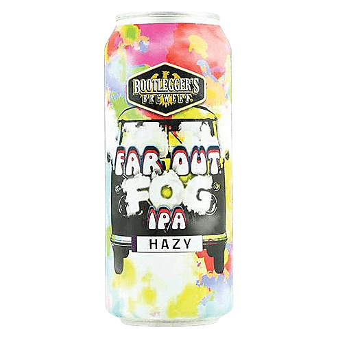 Bootlegger's Brewery Far Out Fog Hazy IPA 4pk 16oz Can