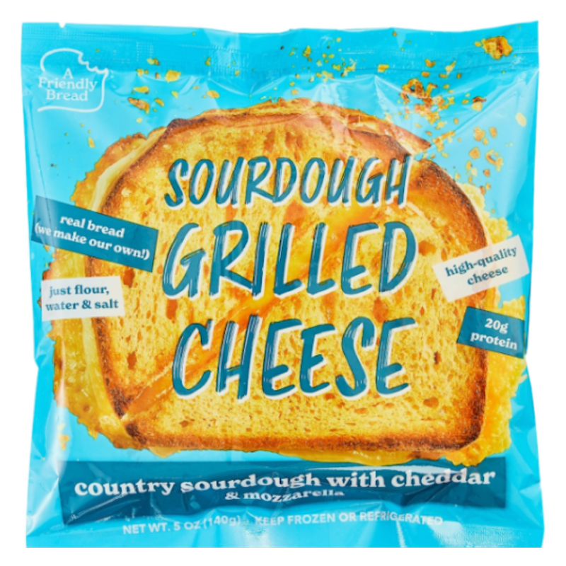 Sourdough Grilled Cheese - Country Sourdough with Extra Sharp Cheddar, 5 oz