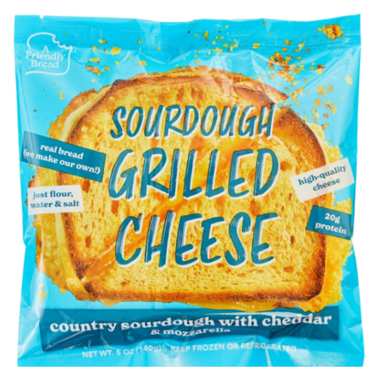 Sourdough Grilled Cheese - Country Sourdough with Extra Sharp Cheddar, 5 oz