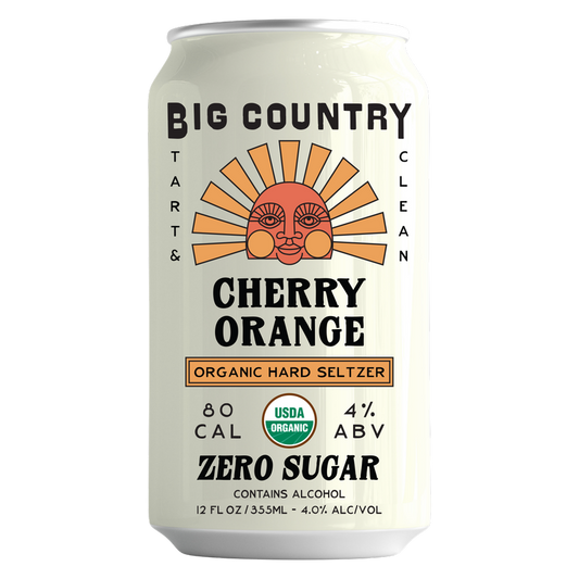 Big Country Cherry Orange Seltzer 6pk 12oz