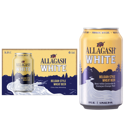 Allagash White 6pk 12oz Cans 6pk 12oz Can 5.2% ABV