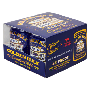 Golden Rule Espresso Martini 4pk 100ml Can 24% ABV