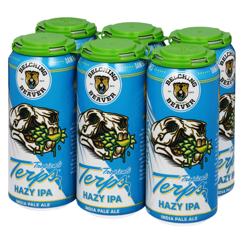 Belching Beaver Tropical Terps IPA 6pk 16oz Can