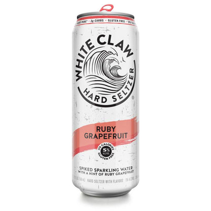 White Claw Ruby Grapefruit Single 19.2oz Can 5% ABV