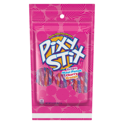 Pixy Stix Assorted Candy Straws 3.2oz
