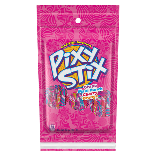 Pixy Stix Assorted Candy Straws 3.2oz