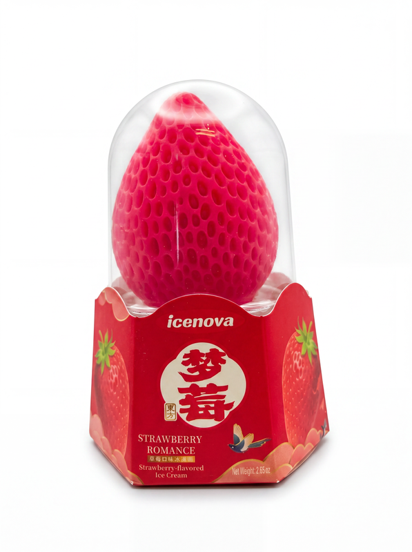 Ice Nova Strawberry Ice Cream 3ct