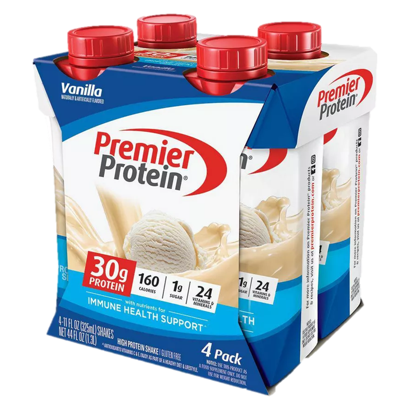 Premier Protein 30g Vanilla Protein Shake 4pk 11oz Btl