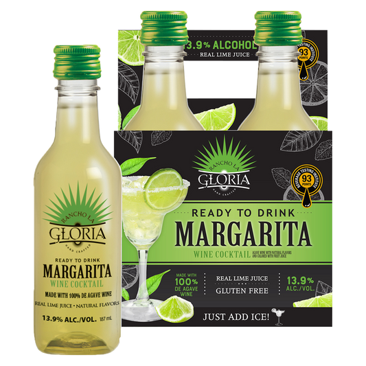 Rancho La Gloria Margarita 4pk 187ml Bottles