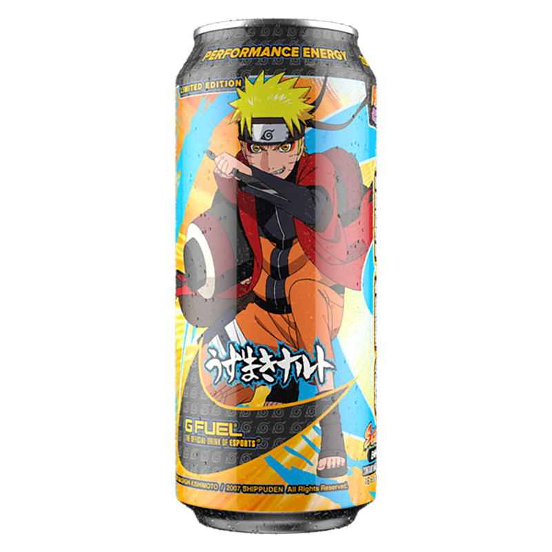 G Fuel Naruto 16oz Can