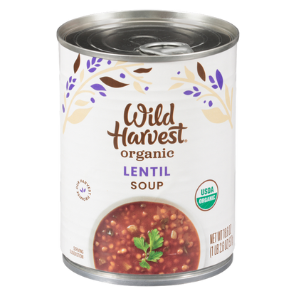 Wild Harvest Organic Lentil Soup 18.6oz