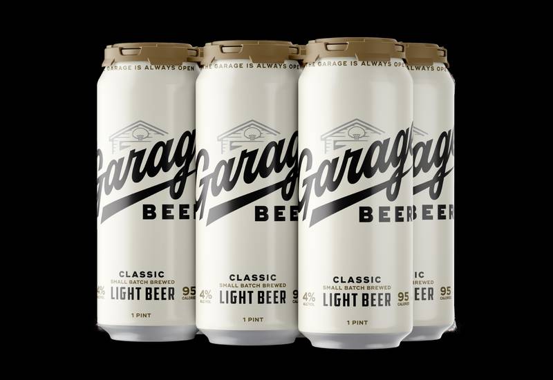 Braxton Brewing Co Garage Beer Lager 6pk 16oz Can 4% ABV