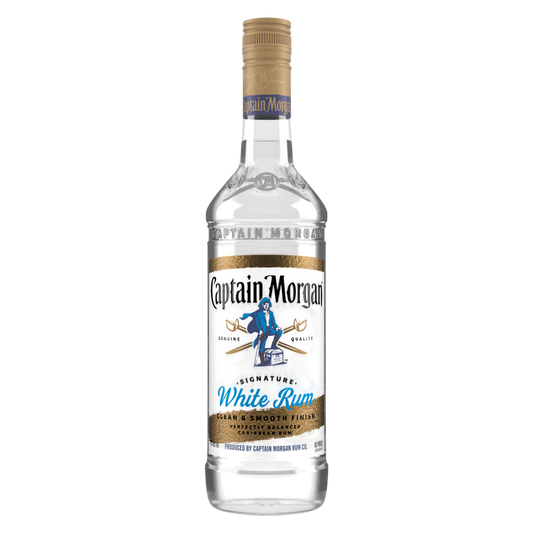 Captain Morgan White Rum 750ml (80 Proof)