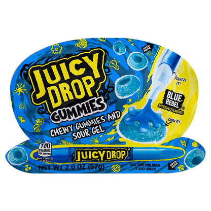 Juicy Drop Gummies Assorted Sweet Gummy Candy & Sour Gel Pen 1ct