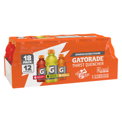Gatorade Thirst Quencher Variety Pack 18pk 12oz Btl