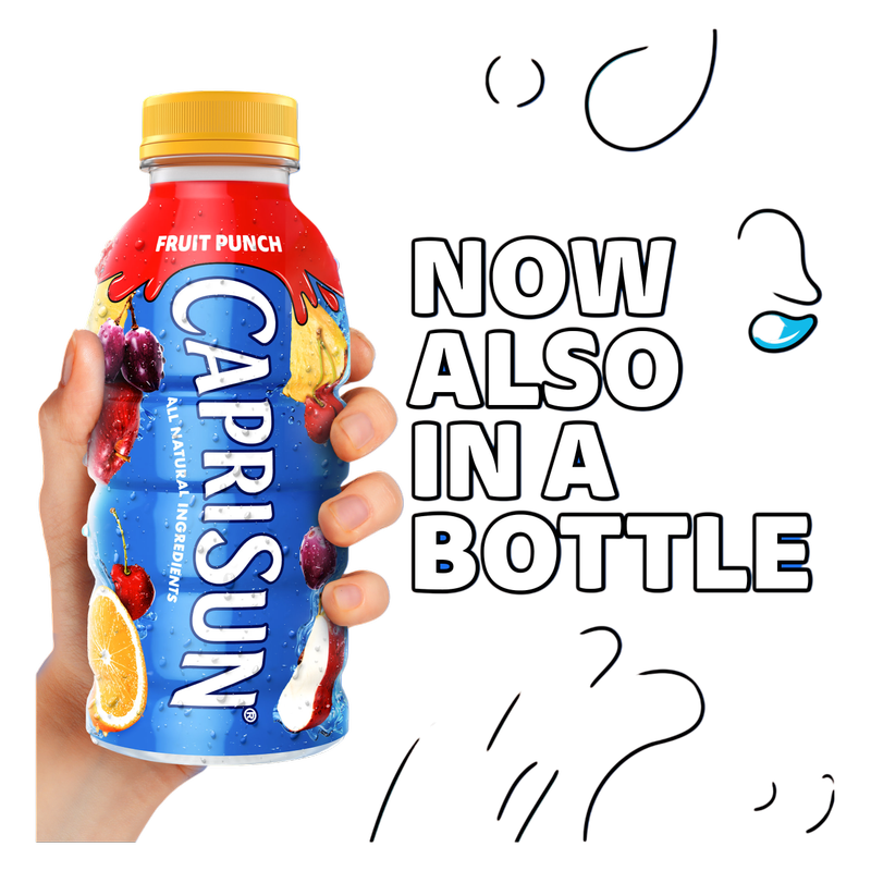 Capri Sun Fruit Punch 12oz Btl
