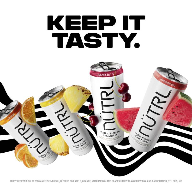 Nutrl Vodka Seltzer Fruit Variety 12PK