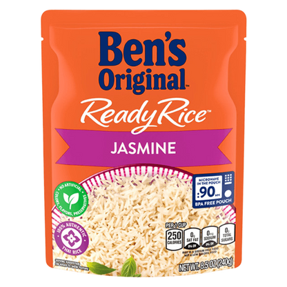 BEN'S ORIGINAL Ready Rice Jasmine Rice Pouch 8.5oz