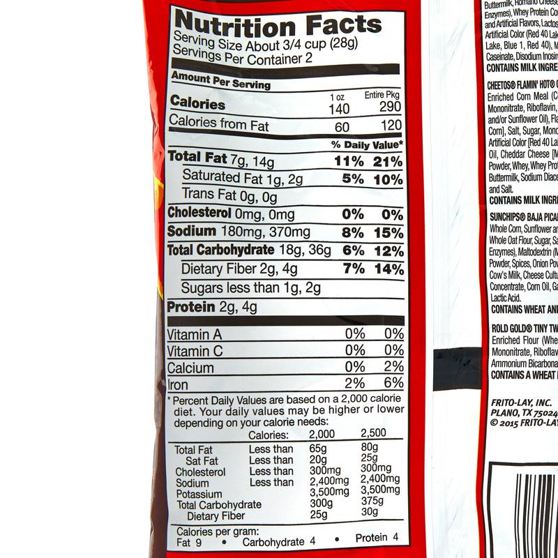 Munchies Flamin' Hot Snack Mix 2oz