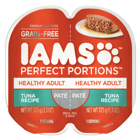 Iams Perfect Portions Tuna Pate Adult Wet Cat Food 2.6oz