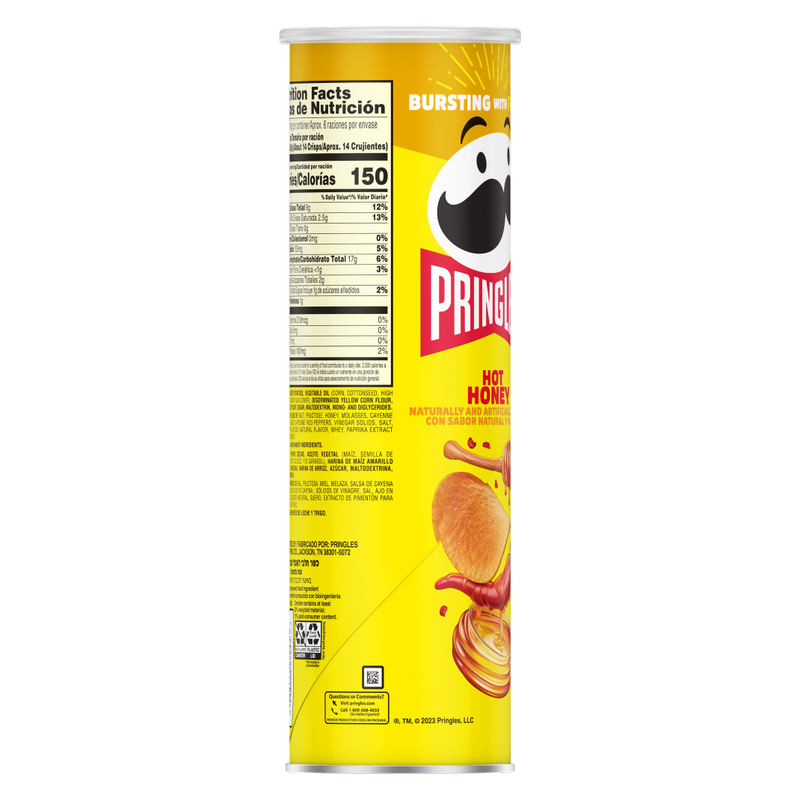 Pringles® Hot Honey, 5.5 oz