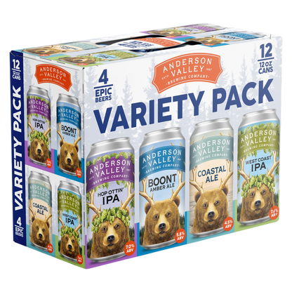 Anderson Valley Variety Pack 12pk 12oz Can