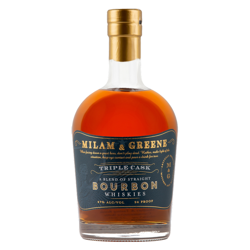Milam & Greene Triple Cask Bourbon 750ml (80 Proof)