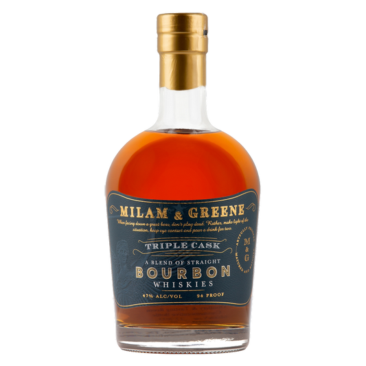 Milam & Greene Triple Cask Bourbon 750ml (80 Proof)