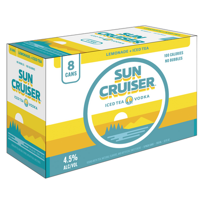 Sun Cruiser Iced Tea and Lemonade Vodka 8pk 12oz Can 4.5% ABV