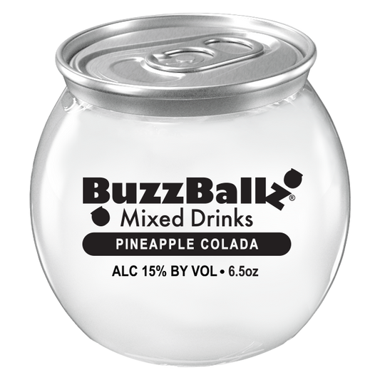 BuzzBallz Pineapple Colada Single 6.5oz Can 15% ABV