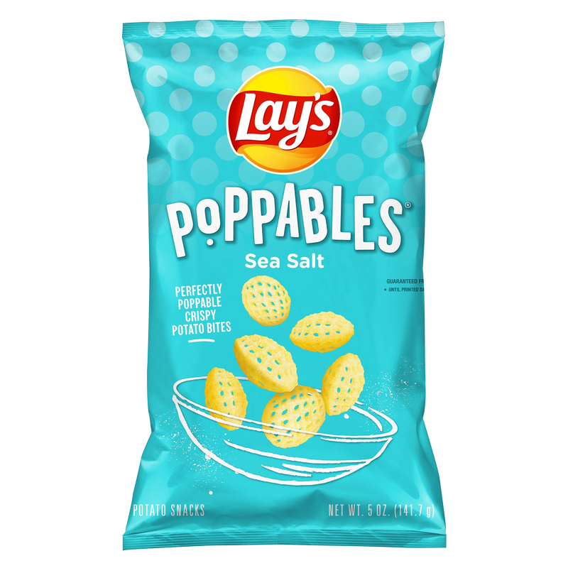 Lay's Poppables Sea Salt Potato Snacks 5oz