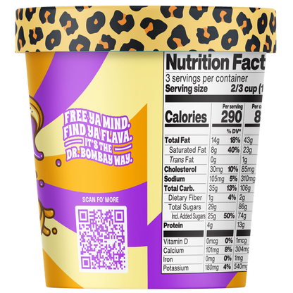 Dr. Bombay Peanutbutter Jelly Time, 16 oz Pint