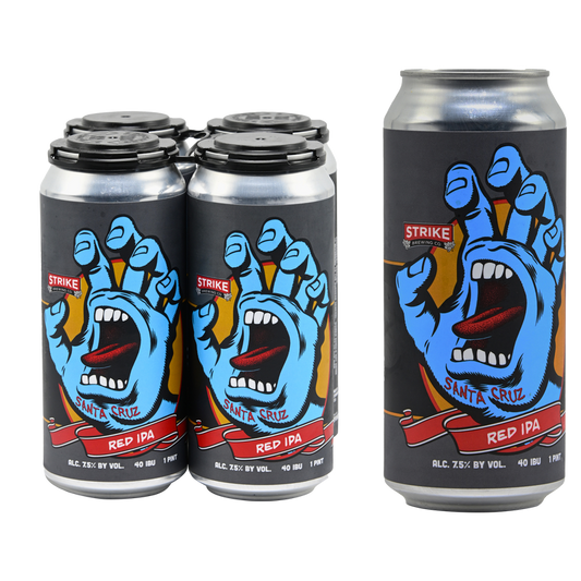 Strike Brewing Screaming Hand Imperial Amber Ale 4pkc (4PKC 16 OZ)