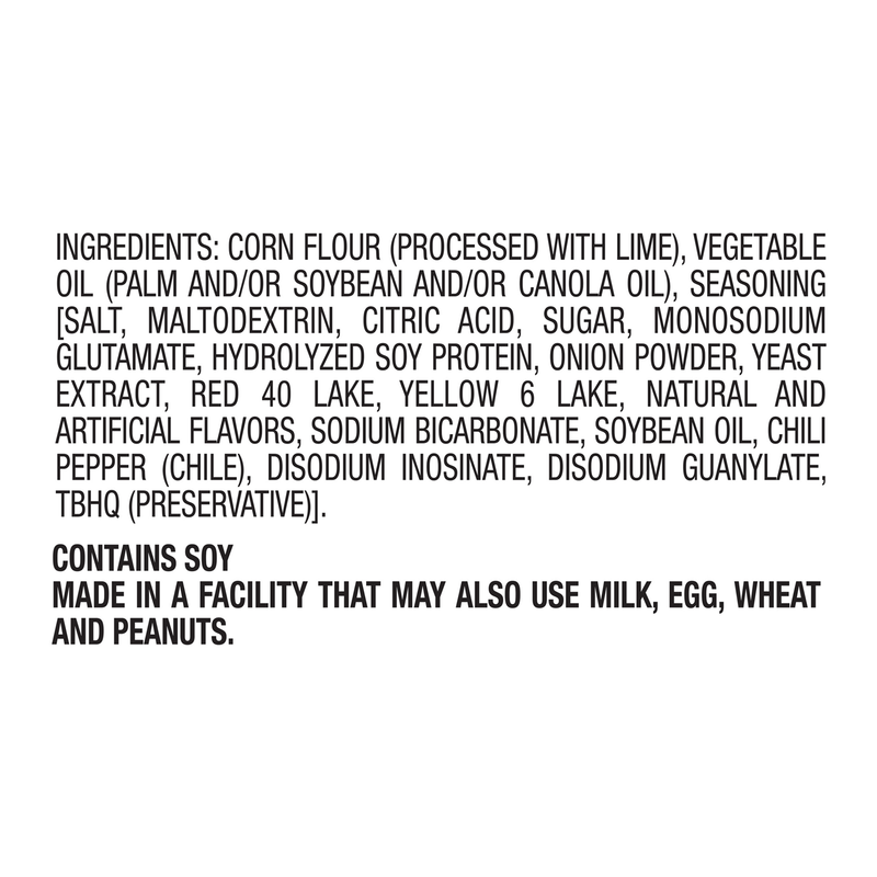 Takis Fuego Spicy Rolled Tortilla Chips Snack Size Bag 3.25 oz