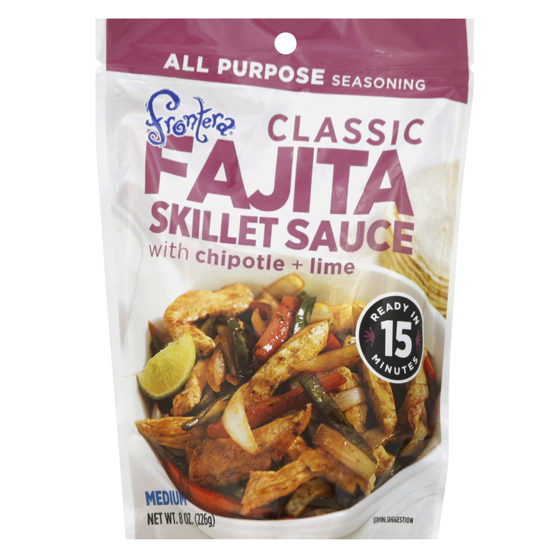 Frontera Classic Fajita Skillet Cooking Sauce 8oz
